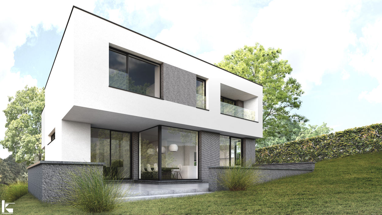 ks architectes - bureau d'architecture Bruxelles - villa / maison neuve